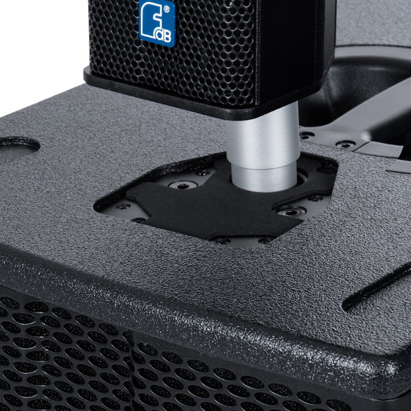 GloboStar® FDB K112BAS 98025 PA Speaker - Ενεργό Αυτοενισχυόμενο Subwoofer Column Επιδαπέδιο με Ψηφιακό Ενισχυτή FA2.36 AC 220V/50-60Hz - 300W RMS/8Ω + 600W RMS/8Ω (1400W Peak) - 1 x 12 Inches LF - IP20 - Μαύρο - Μ32.5 x Π51.5 x Υ53.5cm - Ζεύγος