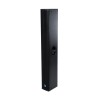 GloboStar® FDB K806 98027 PA Speaker - Παθητικό Ηχείο Column Κολωνάτο Επιτοίχιο & Επιδαπέδιο 6Ω - 480W RMS (1920W Peak) - 6 x 6 Inches Mid & 2 x 1.7 Inches HF - IP20 - Μαύρο - Μ15.8 x Π24.2 x Υ129cm