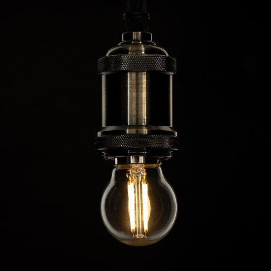 GloboStar® 99005 Λάμπα LED Long Filament E27 G45 Γλομπάκι 5W 500lm 360° AC 220-240V IP20 Φ4.5 x Υ7.5cm Θερμό Λευκό 2700K με Διάφανο Γυαλί - Dimmable - 3 Years Warranty GloboStar® 99005 Λάμπα LED Long Filament E27 G45 Γλομπάκι 5W 500lm 360° AC 220-240V IP20 Φ4.5 x Υ7.5cm Θερμό Λευκό 2700K με Διάφανο Γυαλί - Dimmable - 3 Years Warranty