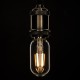 GloboStar® 99018 Λάμπα LED Long Filament E27 T45 Σωλήνας 4W 400lm 360° AC 220-240V IP20 Φ4.5 x Υ11cm Θερμό Λευκό 2700K με Διάφανο Γυαλί - Dimmable - 3 Years Warranty