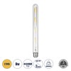 GloboStar® 99020 Λάμπα LED Long Filament E27 T30 Σωλήνας 8W 800lm 360° AC 220-240V IP20 Φ3 x Υ30cm Θερμό Λευκό 2700K με Διάφανο Γυαλί - Dimmable - 3 Years Warranty
