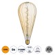GloboStar® 99024 Λάμπα LED Soft S Spiral Filament E27 OT120 ZEPPELIN Γλόμπος 6W 420lm 360° AC 220-240V IP20 Φ12 x Υ46cm Ultra Θερμό Λευκό 2200K με Μελί Γυαλί - Dimmable - 3 Years Warranty GloboStar® 99024 Λάμπα LED Soft S Spiral Filament E27 OT120 ZEPPELIN Γλόμπος 6W 420lm 360° AC 220-240V IP20 Φ12 x Υ46cm Ultra Θερμό Λευκό 2200K με Μελί Γυαλί - Dimmable - 3 Years Warranty