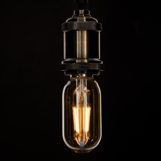 GloboStar® 99048 Λάμπα LED Long Filament E27 T45 Σωλήνας 4W 350lm 360° AC 220-240V IP20 Φ4.5 x Υ11cm Ultra Θερμό Λευκό 2200K με Μελί Γυαλί - Dimmable - 3 Years Warranty GloboStar® 99048 Λάμπα LED Long Filament E27 T45 Σωλήνας 4W 350lm 360° AC 220-240V IP20 Φ4.5 x Υ11cm Ultra Θερμό Λευκό 2200K με Μελί Γυαλί - Dimmable - 3 Years Warranty