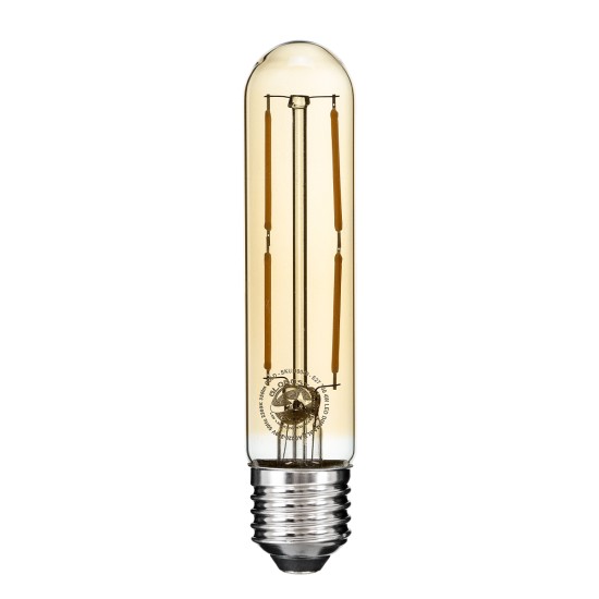 GloboStar® 99049 Λάμπα LED Long Filament E27 T30 Σωλήνας 4W 350lm 360° AC 220-240V IP20 Φ3 x Υ13.5cm Ultra Θερμό Λευκό 2200K με Μελί Γυαλί - Dimmable - 3 Years Warranty GloboStar® 99049 Λάμπα LED Long Filament E27 T30 Σωλήνας 4W 350lm 360° AC 220-240V IP20 Φ3 x Υ13.5cm Ultra Θερμό Λευκό 2200K με Μελί Γυαλί - Dimmable - 3 Years Warranty