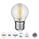 GloboStar® 99052 Λάμπα LED Long Filament E27 G45 Γλομπάκι 6W 660lm 360° AC 220-240V IP20 Φ4.5 x Υ7.5cm Φυσικό Λευκό 4000K με Διάφανο Γυαλί - Dimmable - 3 Years Warranty GloboStar® 99052 Λάμπα LED Long Filament E27 G45 Γλομπάκι 6W 660lm 360° AC 220-240V IP20 Φ4.5 x Υ7.5cm Φυσικό Λευκό 4000K με Διάφανο Γυαλί - Dimmable - 3 Years Warranty
