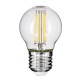GloboStar® 99052 Λάμπα LED Long Filament E27 G45 Γλομπάκι 6W 660lm 360° AC 220-240V IP20 Φ4.5 x Υ7.5cm Φυσικό Λευκό 4000K με Διάφανο Γυαλί - Dimmable - 3 Years Warranty GloboStar® 99052 Λάμπα LED Long Filament E27 G45 Γλομπάκι 6W 660lm 360° AC 220-240V IP20 Φ4.5 x Υ7.5cm Φυσικό Λευκό 4000K με Διάφανο Γυαλί - Dimmable - 3 Years Warranty