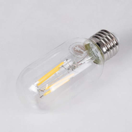 GloboStar® 99057 Λάμπα LED Long Filament E27 T45 Σωλήνας 4W 440lm 360° AC 220-240V IP20 Φ4.5 x Υ11cm Φυσικό Λευκό 4000K με Διάφανο Γυαλί - Dimmable - 3 Years Warranty GloboStar® 99057 Λάμπα LED Long Filament E27 T45 Σωλήνας 4W 440lm 360° AC 220-240V IP20 Φ4.5 x Υ11cm Φυσικό Λευκό 4000K με Διάφανο Γυαλί - Dimmable - 3 Years Warranty