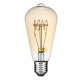GloboStar® 99082 Λάμπα LED Ultra Thin Soft S Spiral Filament E27 ST64 Αχλάδι 4W 280lm 360° AC 220-240V IP20 Φ6.4 x Υ14cm Ultra Θερμό Λευκό 2200K με Μελί Γυαλί - Dimmable - 3 Years Warranty GloboStar® 99082 Λάμπα LED Ultra Thin Soft S Spiral Filament E27 ST64 Αχλάδι 4W 280lm 360° AC 220-240V IP20 Φ6.4 x Υ14cm Ultra Θερμό Λευκό 2200K με Μελί Γυαλί - Dimmable - 3 Years Warranty