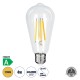 GloboStar® 99086 Λάμπα LED Long Filament E27 ST64 Αχλάδι 4W 840lm 360° AC 220-240V IP20 Φ6.4 x Υ14.5cm Θερμό Λευκό 2700K με Διάφανο Γυαλί - Pro Series 210lm/W - A Ενεργειακή Κλάση - 3 Χρόνια Εγγύηση GloboStar® 99086 Λάμπα LED Long Filament E27 ST64 Αχλάδι 4W 840lm 360° AC 220-240V IP20 Φ6.4 x Υ14.5cm Θερμό Λευκό 2700K με Διάφανο Γυαλί - Pro Series 210lm/W - A Ενεργειακή Κλάση - 3 Χρόνια Εγγύηση