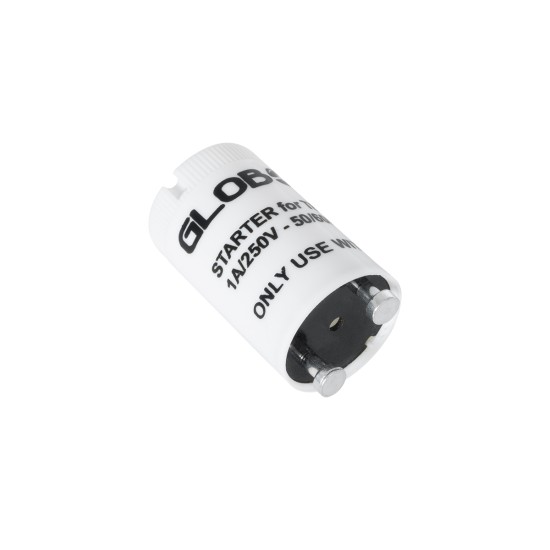 GloboStar® 99099 Starter για Λάμπες LED Τύπου Φθορισμού T8 G13 Θερμοπλαστικό Max 1A AC 250V IP20 Φ2 x Μ3.8cm - 3 Χρόνια Εγγύηση GloboStar® 99099 Starter για Λάμπες LED Τύπου Φθορισμού T8 G13 Θερμοπλαστικό Max 1A AC 250V IP20 Φ2 x Μ3.8cm - 3 Χρόνια Εγγύηση