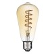 GloboStar® 99144 Λάμπα LED Soft S Spiral Filament E27 ST64 Αχλάδι 4W 280lm 360° AC 220-240V IP20 Φ6.4 x Υ14cm Ultra Θερμό Λευκό 2200K με Μελί Γυαλί - Dimmable - 3 Χρόνια Εγγύηση GloboStar® 99144 Λάμπα LED Soft S Spiral Filament E27 ST64 Αχλάδι 4W 280lm 360° AC 220-240V IP20 Φ6.4 x Υ14cm Ultra Θερμό Λευκό 2200K με Μελί Γυαλί - Dimmable - 3 Χρόνια Εγγύηση
