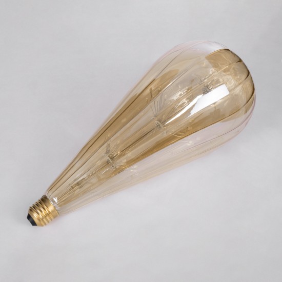 GloboStar® 99212 Λάμπα LED MTX Diode HP E27 BT125 BOMBSHELL Γλόμπος 1.8W 158lm 360° AC 220-240V IP20 Φ12.5 x Υ29cm Ultra Θερμό Λευκό 2200K με Μελί Γυαλί - Dimmable - 3 Years Warranty GloboStar® 99212 Λάμπα LED MTX Diode HP E27 BT125 BOMBSHELL Γλόμπος 1.8W 158lm 360° AC 220-240V IP20 Φ12.5 x Υ29cm Ultra Θερμό Λευκό 2200K με Μελί Γυαλί - Dimmable - 3 Years Warranty