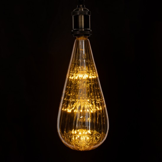 GloboStar® 99212 Λάμπα LED MTX Diode HP E27 BT125 BOMBSHELL Γλόμπος 1.8W 158lm 360° AC 220-240V IP20 Φ12.5 x Υ29cm Ultra Θερμό Λευκό 2200K με Μελί Γυαλί - Dimmable - 3 Years Warranty GloboStar® 99212 Λάμπα LED MTX Diode HP E27 BT125 BOMBSHELL Γλόμπος 1.8W 158lm 360° AC 220-240V IP20 Φ12.5 x Υ29cm Ultra Θερμό Λευκό 2200K με Μελί Γυαλί - Dimmable - 3 Years Warranty