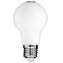GLOBOSTAR® GLOBE 99242 Λάμπα E27 A60 LED 6W 560lm 360° AC 220-240V IP20 Ρυθμιζόμενο Λευκό CCT με On/Off 2700K/4500K/6000K - Filament Chip - Μ6 x Π6 x Υ11cm - 3 Χρόνια Εγγύηση