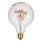 GloboStar® 99259 Λάμπα LED Ultra Thin Soft S Spiral Letter Filament E27 G125 BE HAPPY Γλόμπος 4W 340lm 360° AC 220-240V IP20 Φ12.5 x Υ18cm Ροζ με Διάφανο Γυαλί - Dimmable - 3 Years Warranty GloboStar® 99259 Λάμπα LED Ultra Thin Soft S Spiral Letter Filament E27 G125 BE HAPPY Γλόμπος 4W 340lm 360° AC 220-240V IP20 Φ12.5 x Υ18cm Ροζ με Διάφανο Γυαλί - Dimmable - 3 Years Warranty