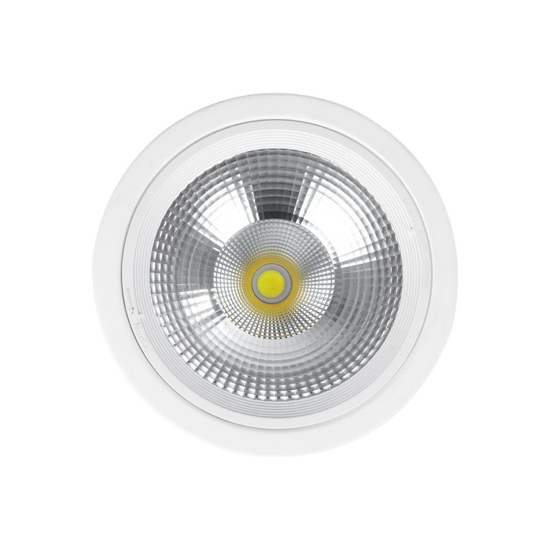 GloboStar® 999-0001 Φωτιστικό Σποτ Οροφής Downlight 30W 3000lm 24° AC 220-240V IP20 Ψυχρό Λευκό 6000K