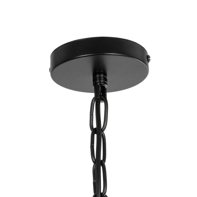 GLOBOSTAR® VERA 999-0069 Boho Κρεμαστό Φωτιστικό Οροφής με Ντουί 1 x E27 AC 220-240V IP20 - Καφέ - Μ50 x Π50 x Υ25cm