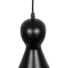 GLOBOSTAR® CARNEL 999-0110 Vintage Κρεμαστό Φωτιστικό Οροφής με Ντουί 1 x E27 AC 220-240V IP20 - Μαύρο - Μ26 x Π26 x Υ70cm