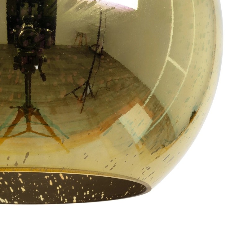 GLOBOSTAR® SATURN 999-0147 Μοντέρνο Κρεμαστό Φωτιστικό Οροφής με Ντουί 1 x E27 AC 220-240V IP20 - Πολύχρωμο - Μ25 x Π25 x Υ22cm