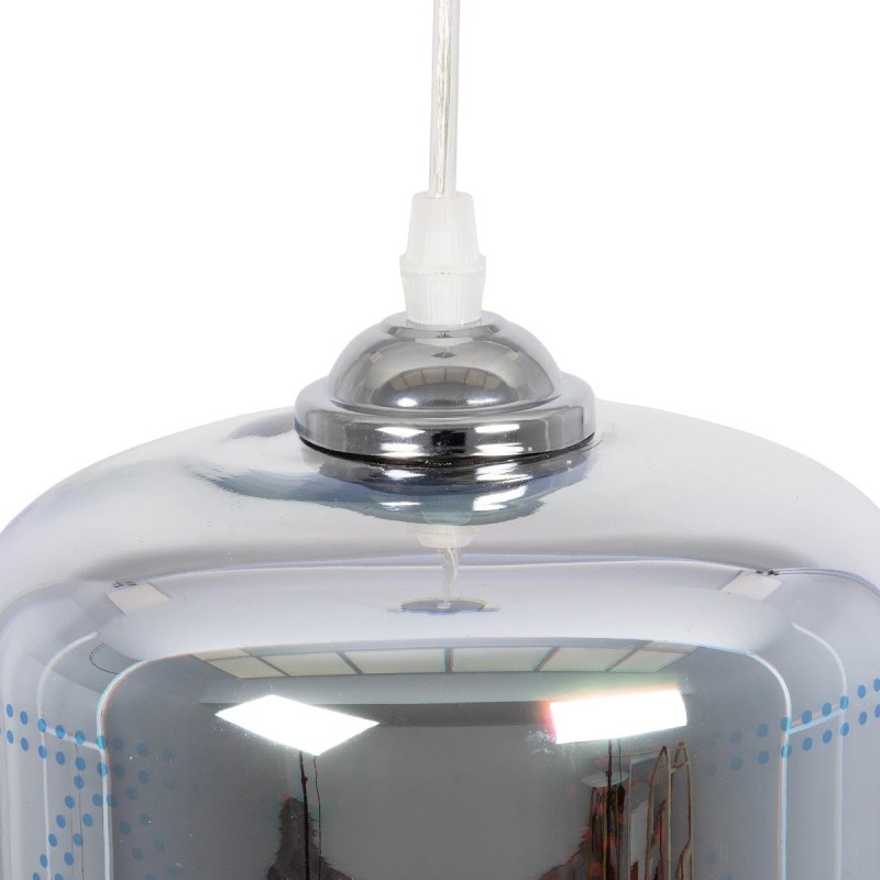 GLOBOSTAR® NEPTUNE 999-0149 Μοντέρνο Κρεμαστό Φωτιστικό Οροφής με Ντουί 1 x E27 AC 220-240V IP20 - Πολύχρωμο - Μ18 x Π18 x Υ25cm