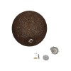 GLOBOSTAR® OCEANA 999-0156 Boho Κρεμαστό Φωτιστικό Οροφής με Ντουί 1 x E27 AC 220-240V IP20 - Καφέ - Μ60 x Π60 x Υ60cm