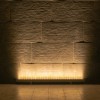 GLOBOSTAR® WASHERPANDA 999-0272 Μπάρα Φωτισμού Wall Washer LED 36W 3960lm 15° DC 24V Αδιάβροχο IP67 Θερμό Λευκό 2700K Dimmable - Bridgelux SMD Chip - Γκρι Ανθρακί - Μ100 x Π4 x Υ3cm - 3 Χρόνια Εγγύηση
