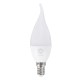 GloboStar® 60006 Λάμπα LED E14 C37T Κεράκι 6W 600lm 260° AC 220-240V IP20 Φ3.7 x Υ12.5cm Ψυχρό Λευκό 6000K - 3 Years Warranty