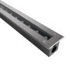 GloboStar® UNDERGROUND-REMVI 90194-Y Χωνευτό Φωτιστικό Wall Washer Δαπέδου LED 18W 1440lm 10° DC 24V Αδιάβροχο IP68 L100 x W9 x H7.2cm Αρχιτεκτονικό Πορτοκαλί 2200K - Ανοξείδωτο Ατσάλι - 3 Years Warranty