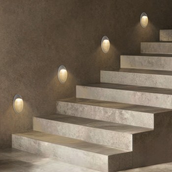 kelvo® STEPART KLV-101-0102 Φωτιστικό Σκαλοπατιού / Διαδρόμου LED 3W 375lm 45° AC 220-240V Αδιάβροχο IP65 Θερμό Λευκό 2700K - Lumileds SMD Chip & TÜV SÜD Driver - Γκρι Ανθρακί Ματ - Μ13 x Π5.5 x Υ26cm - 5 Χρόνια Εγγύηση