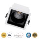 GloboStar® PLUTO-M 60271 Χωνευτό LED Spot Downlight TrimLess Μ8.4xΠ8.4cm 10W 1250lm 38° AC 220-240V IP20 Μ8.4 x Π8.4 x Υ5.9cm - Τετράγωνο - Λευκό με Μαύρο Κάτοπτρο & Anti-Glare HoneyComb - Θερμό Λευκό 2700K - Bridgelux COB - 5 Years Warranty GloboStar® PLUTO-M 60271 Χωνευτό LED Spot Downlight TrimLess Μ8.4xΠ8.4cm 10W 1250lm 38° AC 220-240V IP20 Μ8.4 x Π8.4 x Υ5.9cm - Τετράγωνο - Λευκό με Μαύρο Κάτοπτρο & Anti-Glare HoneyComb - Θερμό Λευκό 2700K - Bridgelux COB - 5 Years Warranty