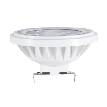GloboStar® S-40002 Σποτ LED G53 AR111 15W 1500lm 12° AC 220-240V IP20 Φ11 x Υ7cm Ψυχρό Λευκό 6000K Dimmable - 1 Χρόνο Εγγύηση
