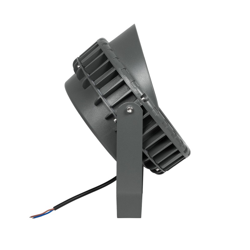 GloboStar® TREELIGHT-VINA 90359 Σποτ Φωτισμού με Αντιθαμβωτική Γρίλια Ειδικό για Φυτά - Δέντρα με Βάση Κήπου / Καρφωτό LED 24W 2040lm 10° DC 24V Αδιάβροχο IP65 L21.5 x W18.3 x H14cm Αρχιτεκτονικό Πορτοκαλί 2200K - Γκρι Ανθρακί - 3 Years Warranty