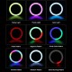 GloboStar® 75805 Professional Digital Ring Light Φ46cm LED SMD 70W 7000lm 180° AC 230V με Καλώδιο Τροφοδοσίας Πρίζας - Ασύρματο Χειριστήριο RF 2.4Ghz Εναλλαγής Χρωμάτων & 3 Βάσεις Τηλεφώνου - Πολύχρωμο RGBW+WW Dimmable GloboStar® 75805 Professional Digital Ring Light Φ46cm LED SMD 70W 7000lm 180° AC 230V με Καλώδιο Τροφοδοσίας Πρίζας - Ασύρματο Χειριστήριο RF 2.4Ghz Εναλλαγής Χρωμάτων & 3 Βάσεις Τηλεφώνου - Πολύχρωμο RGBW+WW Dimmable