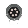 GloboStar® TREELIGHT-TZINA 90353 Σποτ Φωτισμού Ειδικό για Φυτά - Δέντρα με Βάση Κήπου / Καρφωτό LED 6W 510lm 10° DC 24V Αδιάβροχο IP65 L14 x W12.5 x H12.5cm Αρχιτεκτονικό Πορτοκαλί 2200K - Γκρι Ανθρακί - 3 Years Warranty