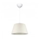 GloboStar® TRIANGLE 204-0089 Μοντέρνο Κρεμαστό Φωτιστικό Kαπέλο Μονόφωτο 1 x E27 IP20 Λευκό Ύφασμα - Μ37 x Π37 x Υ70cm GloboStar® TRIANGLE 204-0089 Μοντέρνο Κρεμαστό Φωτιστικό Kαπέλο Μονόφωτο 1 x E27 IP20 Λευκό Ύφασμα - Μ37 x Π37 x Υ70cm