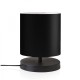 GloboStar® MINNIE 204-0063 Μοντέρνο Eπιτραπέζιο Φωτιστικό Πορτατίφ Μονόφωτο 1 x E27 IP20 Μαύρο Ξύλο με Μαύρο Ύφασμα - Μ15 x Π15 x Υ22cm GloboStar® MINNIE 204-0063 Μοντέρνο Eπιτραπέζιο Φωτιστικό Μονόφωτο 1 x E27 IP20 Μαύρο Ξύλο με Μαύρο Ύφασμα - Μ15 x Π15 x Υ22cm