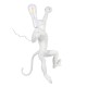 GLOBOSTAR® APES 01805 Μοντέρνο Φωτιστικό Τοίχου - Απλίκα με Ντουί 1 x E27 AC 220-240V IP20 - Μαύρο - Μ34 x Π31 x Υ61cm