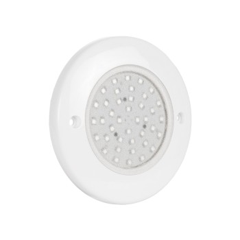 GLOBOSTAR® POOLARTY 61718 Υποβρύχιο Φωτιστικό για Σιντριβάνια/Πισίνες LED 8W 560lm 120° DC 12V Αδιάβροχο IP68 RGB Dimmable - Bridgelux SMD Chip - 1m VDE Rubber Καλώδιο - Μ13 x Π13 x Υ2cm - 3 Χρόνια Εγγύηση