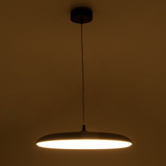 GloboStar® BARON 61256 Κρεμαστή Πλαφονιέρα Οροφής LED CCT 24W 2880lm 120° AC 220-240V - Εναλλαγή Φωτισμού μέσω Διακόπτη On/Off All In One Ψυχρό 6000k+Φυσικό 4500k+Θερμό 2700k Φ40 x Υ10cm - Χάλκινο Πλατίνα - 3 Years Warranty GloboStar® BARON 61256 Κρεμαστή Πλαφονιέρα Οροφής LED CCT 24W 2880lm 120° AC 220-240V - Εναλλαγή Φωτισμού μέσω Διακόπτη On/Off All In One Ψυχρό 6000k+Φυσικό 4500k+Θερμό 2700k Φ40 x Υ10cm - Χάλκινο Πλατίνα - 3 Years Warranty