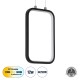 GloboStar® DEROBA 61298 Κρεμαστό Φωτιστικό Οροφής Linear Design LED CCT 12W 1320lm 360° AC 220-240V - Εναλλαγή Φωτισμού μέσω Διακόπτη On/Off All In One Ψυχρό 6000k+Φυσικό 4500k+Θερμό 2700k Μ16 x Π1.6 x Υ25.5cm - Μαύρο - 3 Years Warranty