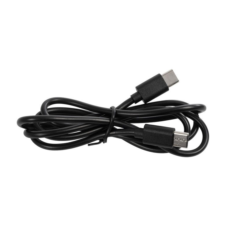 GLOBOSTAR® ONO 76533 Μοντέρνο Επιτραπέζιο Φωτιστικό Γραφείου με Ασύρματη Φόρτιση 10W 2A LED 3.5W 350lm 120° DC 5V με USB-C IP20 Ρυθμιζόμενο Λευκό CCT με Αφή 2700K/4500K/6000K Dimmable - Sanan SMD Chip - Μαύρο - Μ18 x Π12 x Υ36cm - 2 Χρόνια Εγγύηση