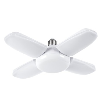 GloboStar® 999-0005 Λάμπα LED E27 Fan Blade 60W 6780lm 180° AC 220-240V IP20 Φ35 x Υ10cm Φυσικό Λευκό 4000K