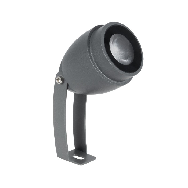 GloboStar® TREELIGHT-TREEGAL 90460 Σποτ Φωτισμού Ειδικό για Φυτά - Δέντρα με Βάση Μπετού & Κορμού LED 3W 315lm 15° DC 24V Αδιάβροχο IP67 Φ5 x Υ14.7cm Αρχιτεκτονικό Πορτοκαλί 2200K - Γκρι Ανθρακί - 3 Years Warranty