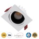 GloboStar® LEO-SQ 60289 Χωνευτό LED Spot Downlight TrimLess Μ8.5xΠ8.5cm 10W 1250lm 38° AC 220-240V IP20 Μ8.5 x Π8.5 x Υ6.6cm - Τετράγωνο - Κινούμενο - Λευκό με Μαύρο Κάτοπτρο & Anti-Glare HoneyComb - Θερμό Λευκό 2700K - Bridgelux COB - 5 Years Warrant GloboStar® LEO-SQ 60289 Χωνευτό LED Spot Downlight TrimLess Μ8.5xΠ8.5cm 10W 1250lm 38° AC 220-240V IP20 Μ8.5 x Π8.5 x Υ6.6cm - Τετράγωνο - Κινούμενο - Λευκό με Μαύρο Κάτοπτρο & Anti-Glare HoneyComb - Θερμό Λευκό 2700K - Bridgelux COB - 5 Years Warrant