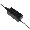 GLOBOSTAR® VOLTIX GLB-107-0007 Τροφοδοτικό/Μετασχηματιστής Class II SELV 60W 2.5A AC 220-240V σε DC 24V IP20 - Μαύρο Ματ - Μ11.5 x Π5 x Υ3.2cm - 3 Χρόνια Εγγύηση