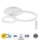 GloboStar® VENOM 61121 Φωτιστικό Οροφής Δαχτυλίδι-Κύκλος LED CCT 67W 8107lm 360° AC 220-240V - Εναλλαγή Φωτισμού μέσω Τηλεχειριστηρίου All In One Ψυχρό 6000k+Φυσικό 4500k+Θερμό 2700k Dimmable Φ25+40cm+BackLight - Λευκό - 3 Years Warranty GloboStar® VENOM 61121 Φωτιστικό Οροφής Δαχτυλίδι-Κύκλος LED CCT 67W 8107lm 360° AC 220-240V - Εναλλαγή Φωτισμού μέσω Τηλεχειριστηρίου All In One Ψυχρό 6000k+Φυσικό 4500k+Θερμό 2700k Dimmable Φ25+40cm+BackLight - Λευκό - 3 Years Warranty