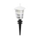 GloboStar® ZARDIN 203-0241 Vintage Καρφωτό Φωτιστικό Φαναράκι Μονόφωτο 1 x E27 IP44 Λευκό Πλαστικό Σώμα - Μ16 x Π16 x Υ51cm GloboStar® ZARDIN 203-0241 Vintage Καρφωτό Φωτιστικό Φαναράκι Μονόφωτο 1 x E27 IP44 Λευκό Πλαστικό Σώμα - Μ16 x Π16 x Υ51cm