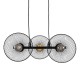 GloboStar® VERONA 00586 Μοντέρνο Κρεμαστό Φωτιστικό Ράγα Τρίφωτο 3 x E27 IP20 Μαύρο & Χρυσό Μέταλλο - Μ50 x Π28 x Υ20cm GloboStar® VERONA 00586 Μοντέρνο Κρεμαστό Φωτιστικό Ράγα Τρίφωτο 3 x E27 IP20 Μαύρο & Χρυσό Μέταλλο - Μ50 x Π28 x Υ20cm