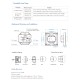 GloboStar® 71455 S1-K SKYDANCE AC Smart RF 2.4Ghz & Ροοστάτη - Push ON/OFF Triac Dimming AC100-240V σε AC100-240V 1 x 1.5A 360W - Max 1.5A 360W - IP20 - Μαύρο Σώμα - Μ8.5 x Π8.5 x Υ5cm - 5 Years Warranty GloboStar® 71455 S1-K SKYDANCE AC Smart RF 2.4Ghz & Ροοστάτη - Push ON/OFF Triac Dimming AC100-240V σε AC100-240V 1 x 1.5A 360W - Max 1.5A 360W - IP20 - Μαύρο Σώμα - Μ8.5 x Π8.5 x Υ5cm - 5 Years Warranty