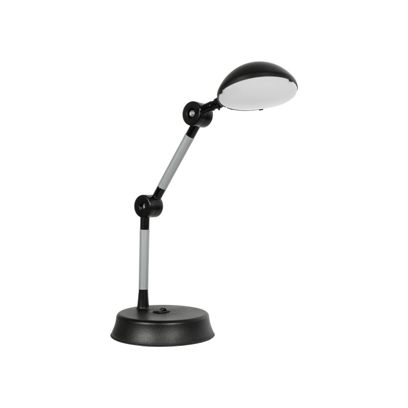 GloboStar® 202-0061 Μοντέρνο Επιτραπέζιο Φωτιστικό LED 6W 540lm 120° AC220-240V IP20 Ψυχρό Λευκό 6000K Μαύρο Πλαστικό - Μ20 x Π14.5 xΥ33cm  - 2 Χρόνια Εγγύηση